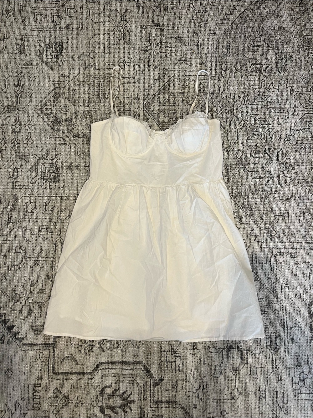 Princess Polly White Bustier Slip Dress